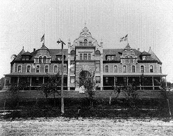 Grand View College i Des Moines, ca 1910