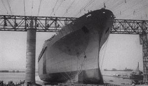 Andrea Doria sjösätts
