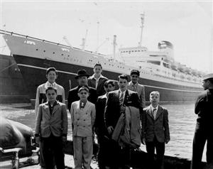 Andrea Doria i hamnen