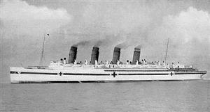 Mauretania som krigsfartyg